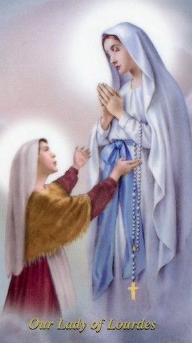 Prayer our lady lourdes - of,