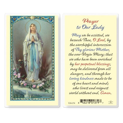 Prayer our lady lourdes - to,