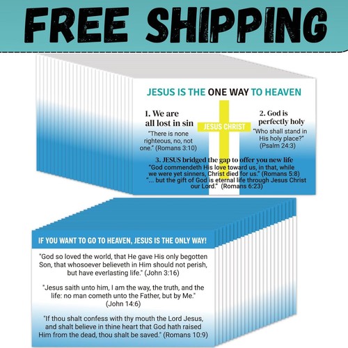 240pcs gospel tracts plan - 240pcs,